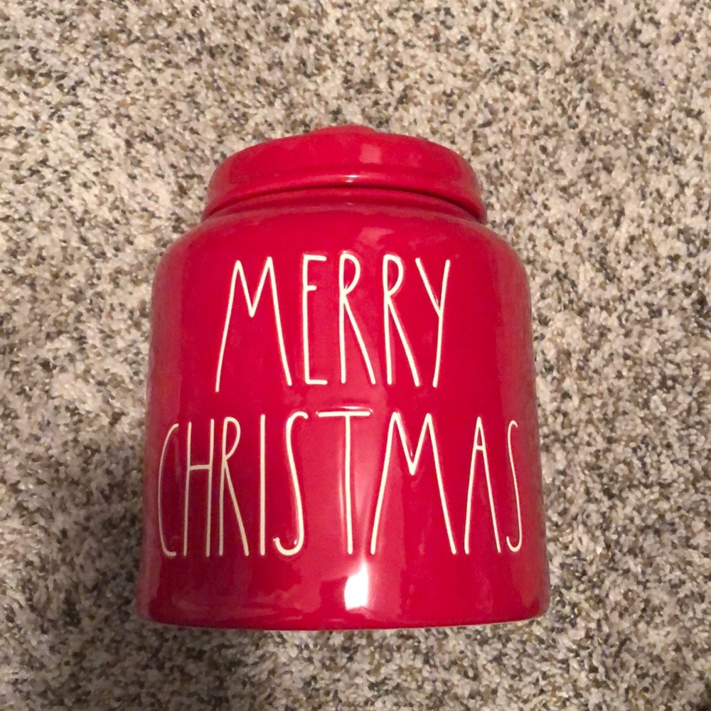 Merry Christmas canister